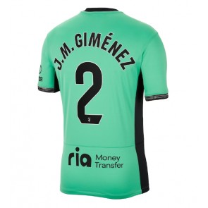 Atletico Madrid Jose Gimenez #2 Koszulka Trzecich 2023-24 Krótki Rękaw